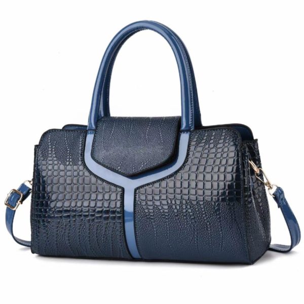 New Leather Women Messenger Bags Crocodile Female Crossbody Shoulder Hand bags For Women, Quality Ladies Handbags - Image 4