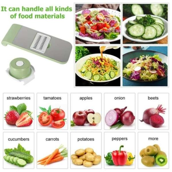 5 In 1 Multifunctional Vegetable Cutter - Image 3