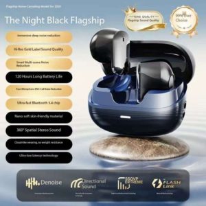 2025 new wireless Bluetooth headset semi-in-ear sports noise reduction ultra-long battery life high sound quality high appearance universal
